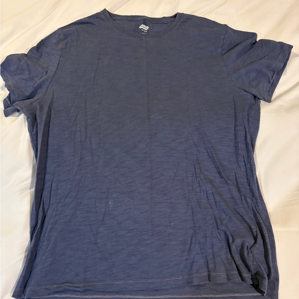 Old Navy Men's Slate Blue Short Sleeve Tee